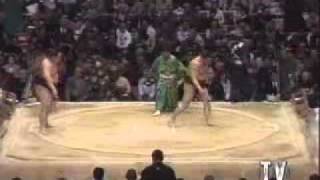 Asashoryu vs Takamisakari haru 2003 [upl. by Warton776]