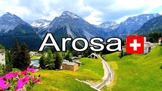 AROSA SWITZERLAND WALKING TOUR [upl. by Lombard]