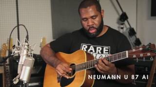 Neumann U 87  Acoustic Guitar Mic Shootout [upl. by Egidio]