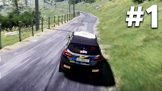 WRC 10 Career Mode Part 1 [upl. by Carolina]