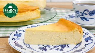 Käsekuchen ohne Boden  Quarkkuchen  5 Tipps gegen Risse ✅ [upl. by Laverne]