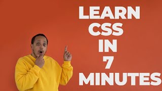 CSS Crash Course Learn CSS in 7 Minutes [upl. by Shanan423]