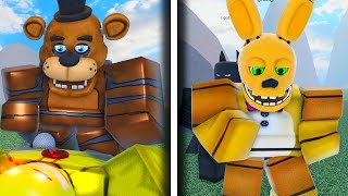 They Made a FNAF Fighting Game in ROBLOX [upl. by Dennard]