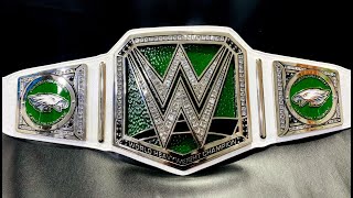 Custom WWE Championship Belt  Silver Version [upl. by Norah]