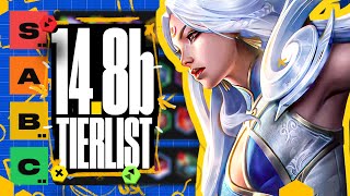 Best Comps Tier List for Patch 148b  TFT Guide [upl. by Ailbert]