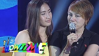 Its Showtime Heart to heart talk between Mommy Pastillas and Pastillas Girl [upl. by Anividul]