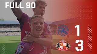 Full 90  Queens Park Rangers 1  3 Sunderland AFC [upl. by Araek486]