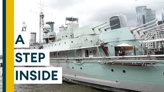 HMS Belfast veterans remember the ship [upl. by Hamirak]