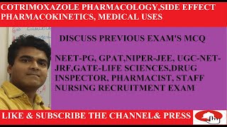 Cotrimoxazole Pharmacology  Cotrimoxazole Side Effect amp Uses  Drug Interaction  Trimethoprim [upl. by Pickering]