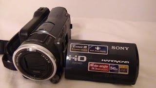 2010 Sony Handycam HDR XR550 Review [upl. by Gamali]