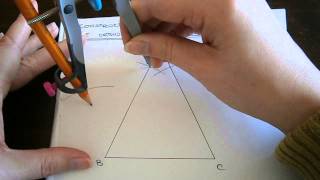 Construction No 22  The Orthocentre of a Triangle [upl. by Isis]