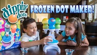 DIPPIN DOTS Frozen Dot Maker with Pop Pens FUN amp FAILS [upl. by Anneehs]