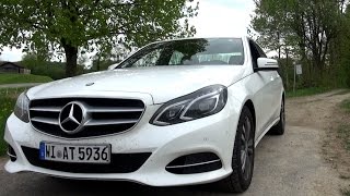 2015 Mercedes E 200 184 HP Test Drive [upl. by Yelreveb]