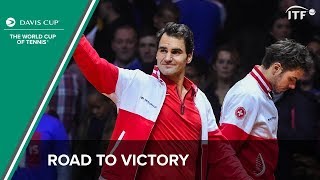 How Switzerland Won the Davis Cup 2014  Road to Victory  ITF [upl. by Esiole10]