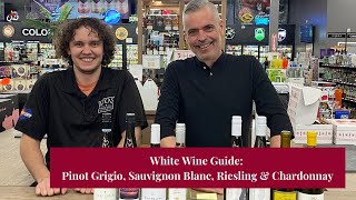 White WIne Guide Pinot Grigio Sauvignon Blanc Riesling amp Chardonnay [upl. by Nolyd]