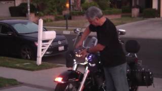 How to adjust HarleyDavidson™ LED headlight DIY HarleyDavidson™ Heritage Softtail® [upl. by Atteynod]