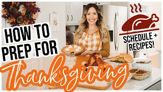 HOW TO PREP THANKSGIVING DINNER BriannaK THANKSGIVING RECIPES COOK WITH ME  HOMEMAKING TIPS [upl. by Addy860]