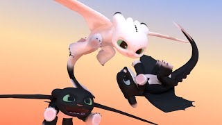 HTTYD  Test Drive  Scene with Score Only [upl. by Yssep]