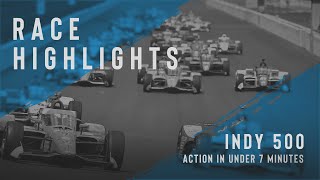 2021 Race Highlights  Indianapolis 500 [upl. by Aihpled]