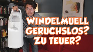 Windeleimer Test Diaper Champ  Wirklich geruchsdicht [upl. by Tniassuot]