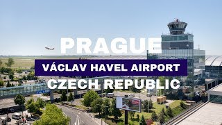 Prague Airport Terminal 1 amp Terminal 2 Czech republic Czechia Easy guide DJI Osmo [upl. by Bracci]