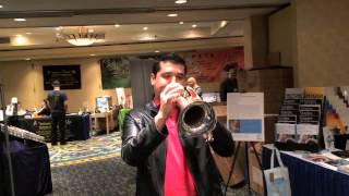 Pacho Flores with StomviUSA at the 2014 ITG conference [upl. by Dougy]