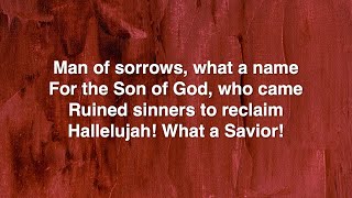 Hallelujah What A Savior  CCC Lyric Video [upl. by Madelena]