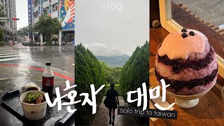 나혼자 대만여행vlog🏆황금코스 내가 대만에서 제일 좋아하는 곳 • 단수이홍마오청시먼딩샴푸마사지일갑자찬음대만맛집  대만4끝 [upl. by Whipple]