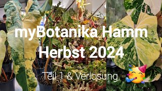 myBotanika Hamm Herbst 2024 🌱  Teil 1 amp Verlosung 🥳 [upl. by Domonic479]