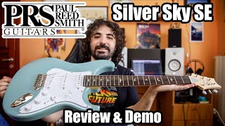 PRS Silver Sky SE  Review amp Demo [upl. by Onej]