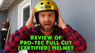 Review of Protec Full Cut certified Helmet [upl. by Pedrick]