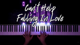 Elvis Presley  Cant Help Falling In Love Piano Cover [upl. by Adlay447]