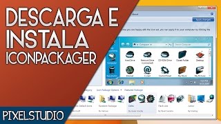 Descargar e instalar Iconpackager completamente full  Crack [upl. by Urd]