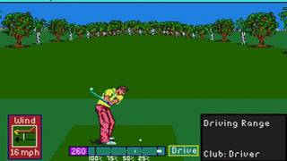 CGRundertow PGA TOUR GOLF for Sega Genesis Video Game Review [upl. by Ronny]