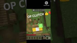 Minecraft op seed and op clutch 😱👍 [upl. by Rbma]