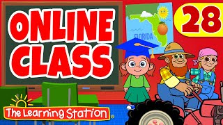 Online Class for Kids 28 ♫ Boom Chicka Boom Graduation ♫ by The Learning Station [upl. by Florentia]