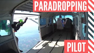 PARADROPPING PILOT  FLYING THE CESSNA CARAVAN C208 [upl. by Tichonn]