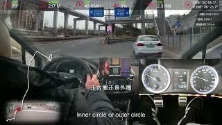 V563在重慶開手動擋欣怡社區天安数位城Driving manual transmission in ChongqingXinyi Community  Tianan Digital City [upl. by Zeret]