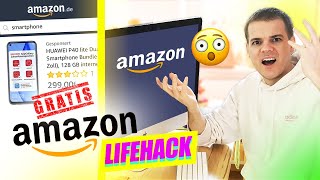 Amazon Produkte UMSONST bekommen Ich teste virale TikTok Lifehacks [upl. by Ettesus323]