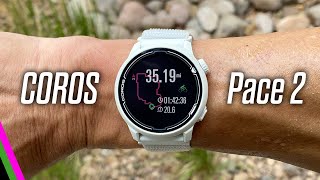 COROS Pace 2 GPS Sportswatch Review  Running Cycling amp Strength Training [upl. by Tristan888]