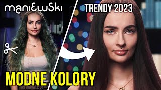 Noemi Sparkle – Trendy w koloryzacji włosów 2023 – jaki kolor wybrać Metamorfoza MANIEWSKI [upl. by Ramalahs293]