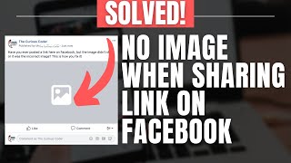 Fixed Image Not Showing or Incorrect When Sharing URL on Facebook [upl. by Einuj]