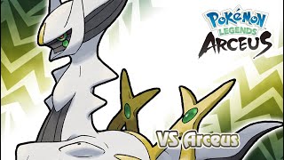 Pokémon Legends Arceus  Arceus Battle Music HQ [upl. by Lachance]