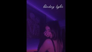 blinding lights slowed  reverb [upl. by Faruq]