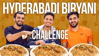 FUNNY HYDERABADI BIRYANI CHALLENGE l The Baigan Vines [upl. by Britte377]