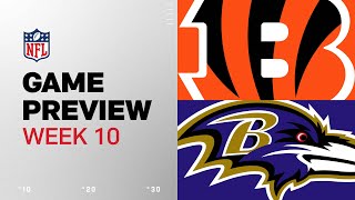 Cincinnati Bengals vs Baltimore Ravens  2024 Week 10 Game Preview [upl. by Ullyot]