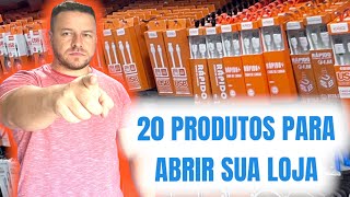 LISTA COM 20 PRODUTOS PARA MONTAR UMA LOJA DE ELETRÃ”NICOS [upl. by Hueston367]