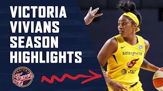 Victoria Vivians 2020 Highlights  Indiana Fever WNBA [upl. by Beller]