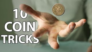 10 IMPOSSIBLE Coin Tricks Anyone Can Do  Revealed [upl. by Ahseele]