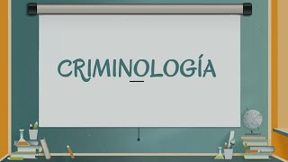 Criminología  concepto finalidades y relación con otras áreas [upl. by Nerti371]